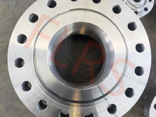 Mua Áp suất cao SA350 LF6 thép hợp kim thấp hàn mặt bích Mặt bích khía RTJ online manufacture