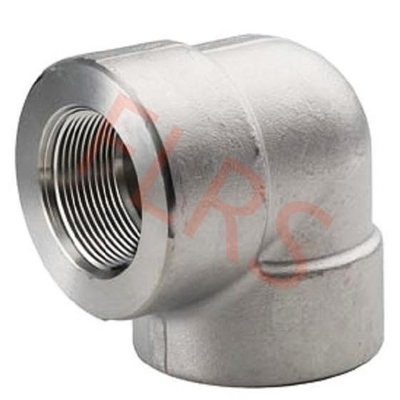 Mua ASME B16.11 Phụ kiện ống thép luồn dây điện được rèn 90 độ Loại khuỷu tay 3000 online manufacture