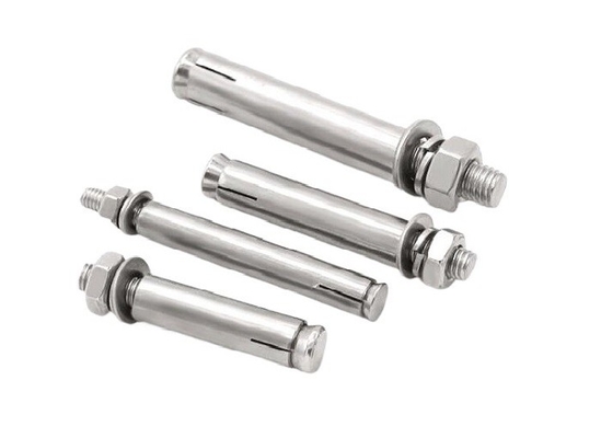 Mua Thép không gỉ dây thép ngoài Hex hạt máy giặt vít nặng cố định bê tông đinh tay áo mở rộng  Anchor Bolt online manufacture