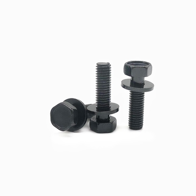 Mua GR.10.9 Bề mặt đen Bốc đầu tam giác và bộ máy giặt đơn giản với phụ kiện hạt tam giác M2.5-M12 Kích thước sợi online manufacture