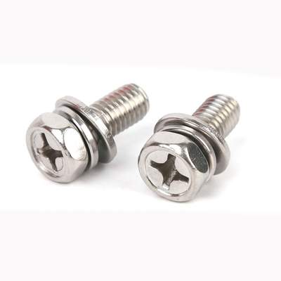 Mua GB 9074.13 Bolt Hex Cross Recessed với Indentation, Bộ máy giặt khóa cuộn đơn và bộ máy giặt đơn online manufacture