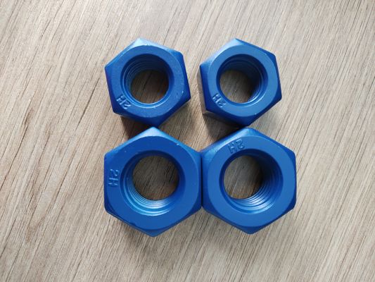 Mua Heavy Hexagon Nuts Made of A194 2H with Blue PTFE Coating sản xuất trực tuyến