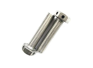 Mua SS304 SS316 Bu lông đầu lục giác thụ động được ren hoàn toàn với lỗ dây online manufacture