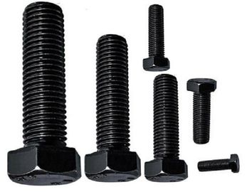 Mua Mạ đen Thép carbon đầu Hex Bolt Loại ren đầy đủ / một phần Tùy chọn online manufacture