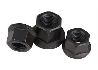 Mua Mạ đen M6 - M48 Đai ốc mặt bích, Đai ốc cổ lục giác Tiêu chuẩn DIN 6331 online manufacture
