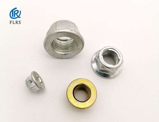 Mua Đai ốc hình lục giác mô men xoắn thịnh hành với mặt bích mạ kẽm hoàn thiện Đai ốc mặt bích hình lục giác online manufacture