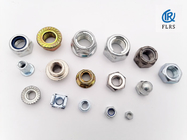 Tất cả các loại thép kim loại Hình lục giác / Hạt tròn (Nặng / Mỏng) có hoặc không có Chèn để được tùy chỉnh hoặc tiêu chuẩn