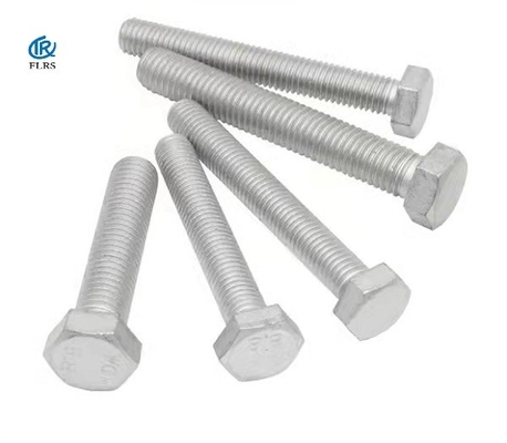 Mua Đầu bu lông hình lục giác bằng thép cacbon Máy giặt đai ốc Mạ DIN 931 C / W online manufacture