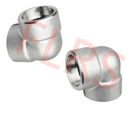 Phụ kiện hàn ổ cắm bằng thép không gỉ rèn 90 độ khuỷu tay ASME B16.11 Class 6000