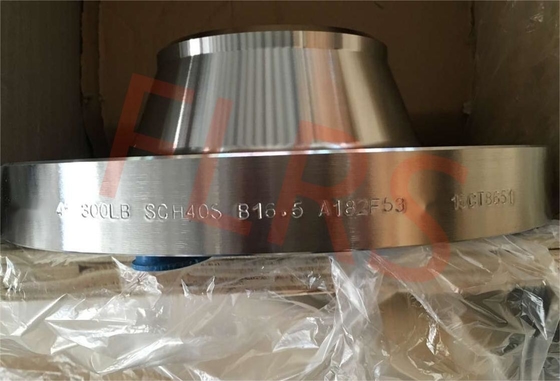 A182 F53 / UNS S32750 Cổ hàn Mặt nâng Mặt bích Thép không gỉ siêu song song