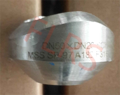 MSS SP97 Butt Weld Outlet Pipe pipe Phụ kiện ống thép không gỉ được gia cố bằng thép không gỉ rèn A182 F316L