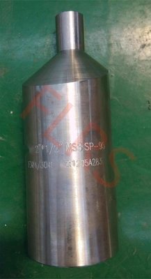 MSS SP95 Núm ty ống Swage rèn bằng thép không gỉ lệch tâm A182 F304 / 304L