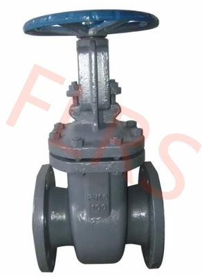 DN150 Van cổng mặt bích bằng thép đúc hàng hải cho đóng tàu JIS F7366 PN10