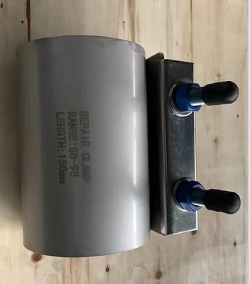 PN10-PN16 Clamp ống thép không gỉ áp lực cho ống thẳng loại đĩa đơn SS304 EPDM/NBR