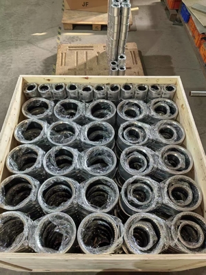 EPDM/NBR Seal Ring Material Pipe Clamp cho các ứng dụng điện năng và nhiều hơn nữa