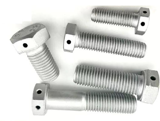 Mức độ 8.8 cuộn đầu hex với lỗ GB32.1 cuộn niêm phong Dacromet với sợi đâm M6M8M20