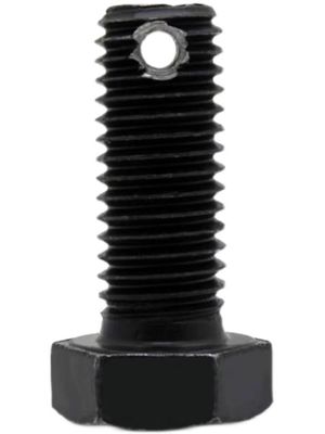 Carbon Steel Hexagonal Head Bolt với một lỗ trên đuôi để buộc clip