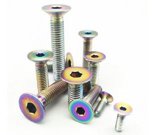 Chốt chìm nhiều màu GR2 Titan với đầu Torx phẳng