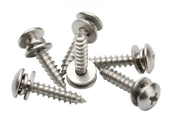 Vít khai thác đầu chảo lõm chữ thập tùy chỉnh và lắp ráp máy giặt trơn