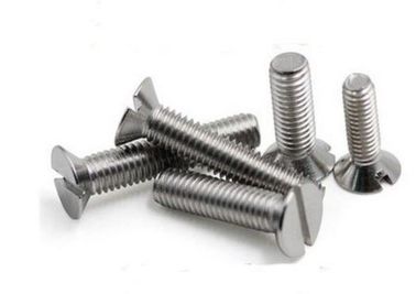 Bu lông đầu phẳng bằng thép không gỉ có rãnh M6 M10 với ren hoàn toàn