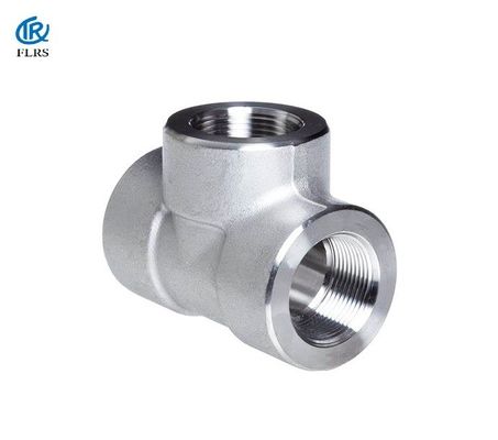 Ổ cắm có ren rèn SS BSPP NPT hàn bằng Tee