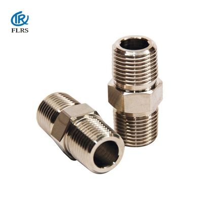 MOC SS304 Dầu khí NPT BSPT Núm ty ống lục giác ren