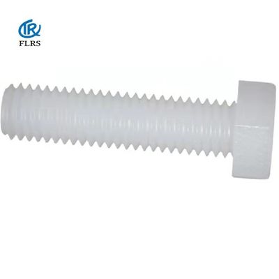 Toàn bộ chuỗi PVDF Hex. Đầu bu lông / vít chống ăn mòn M2-M20